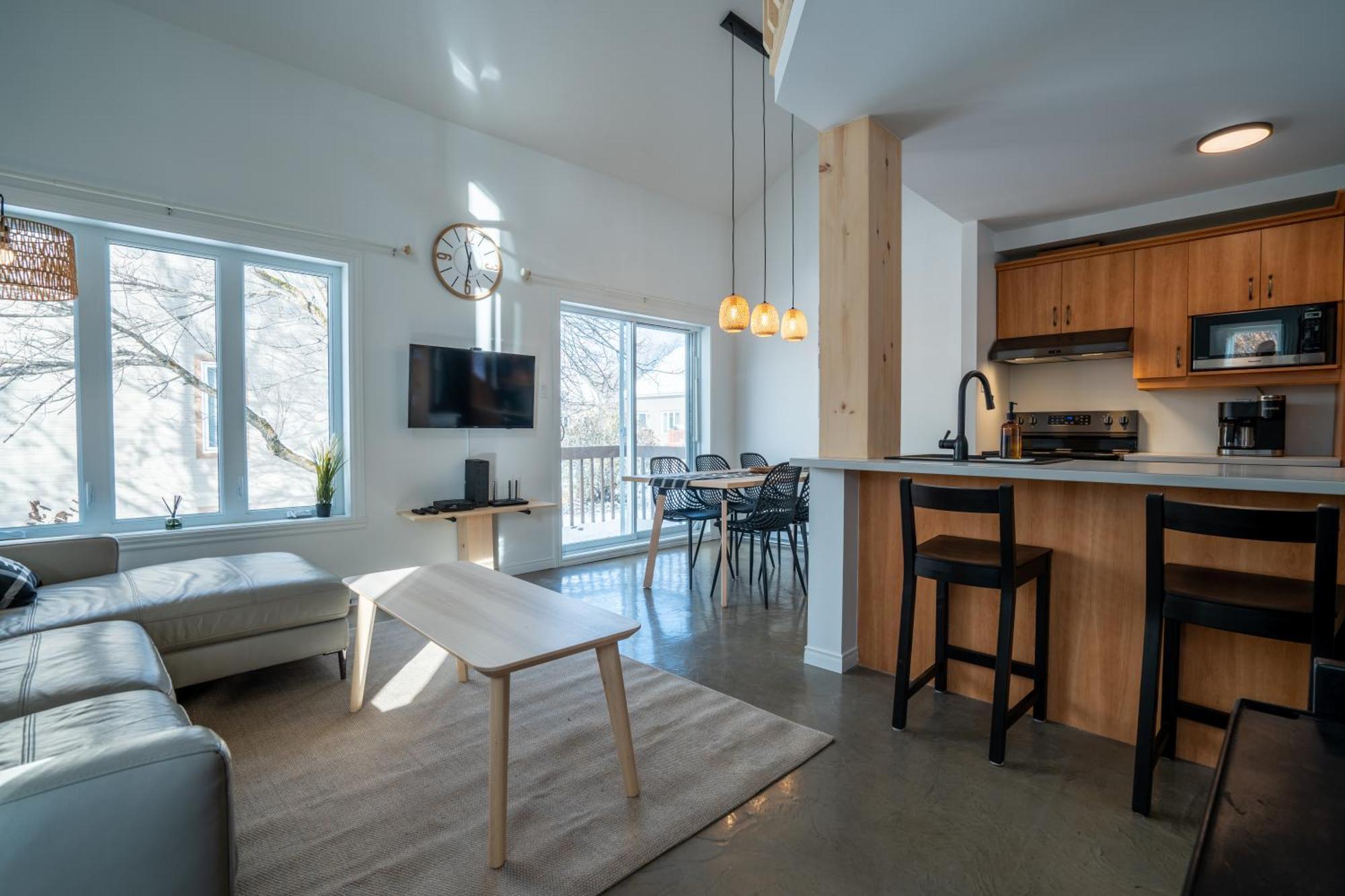 Hebergement Mont-Ste-Anne Condos Beaupre Ruang foto